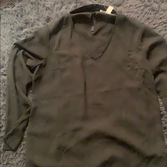 Georgette choker blouse - Picture 1 of 3